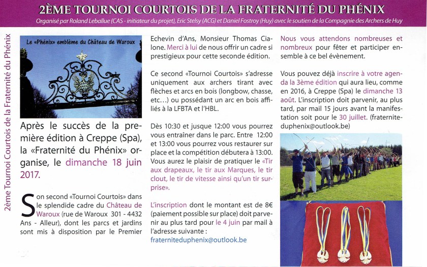 2ème Tournoi Courtois 18 juin 2017_17042017